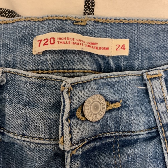 levi’s 720 high rise super skinny - Picture 2 of 3